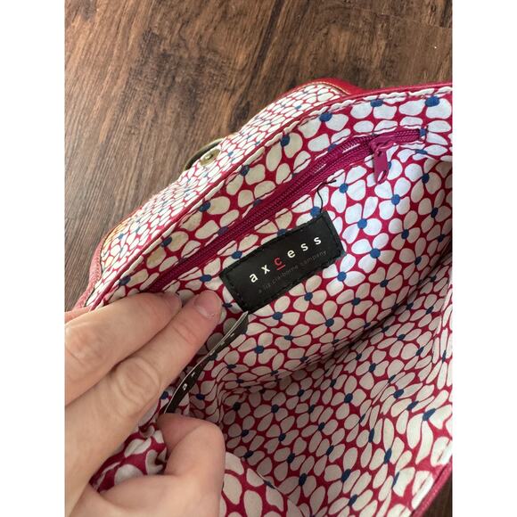 Vintage Leather Liz Claiborne Red Small Purse - Picture 2 of 4